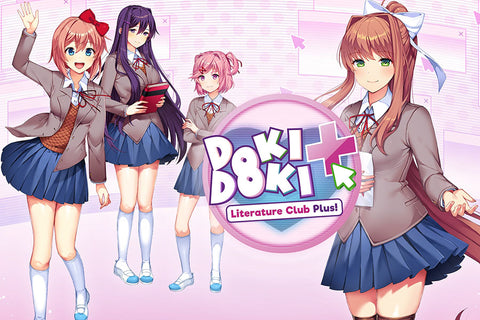 Poster Doki Doki Literature Club - Games