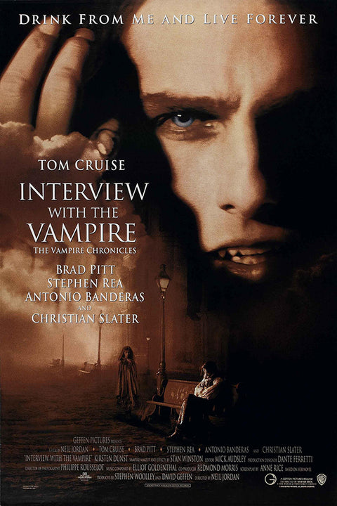 Poster Entrevista Com O Vampiro - Interview With the Vampire - Filmes