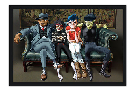 Poster Gorillaz - Bandas de Rock - Artistas Pop