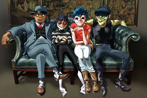 Poster Gorillaz - Bandas de Rock - Artistas Pop