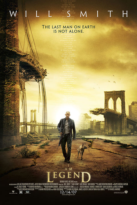 Poster Eu Sou A Lenda - I Am Legend - Filmes