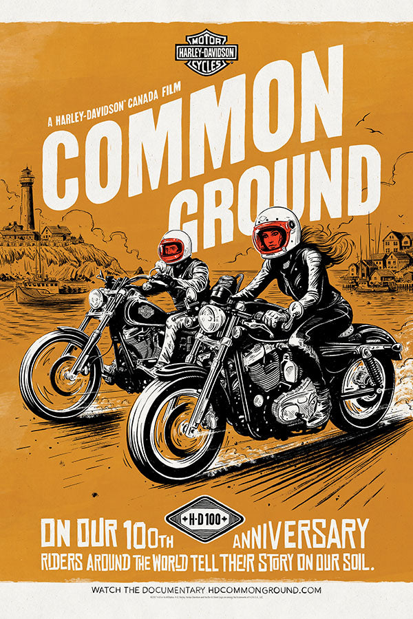 Poster Harley Davidson - Motos