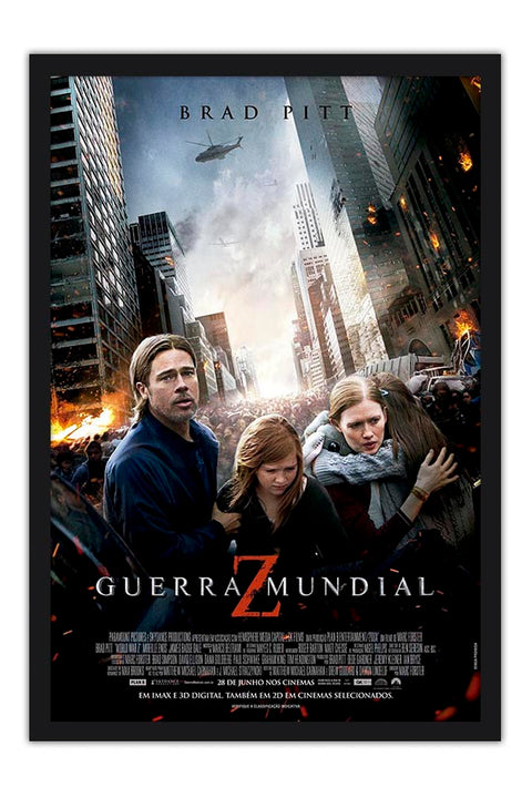 Poster Guerra Mundial Z - Filmes