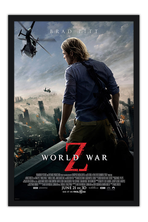 Poster Guerra Mundial Z - Filmes