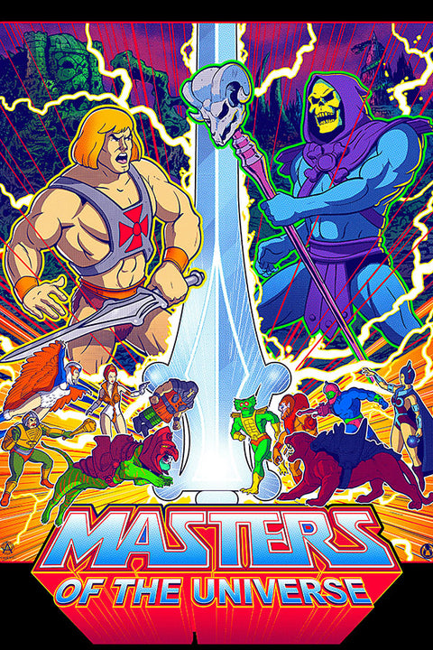 Poster He-Man e os Mestres do Universo - Filmes - Animações - Desenhos
