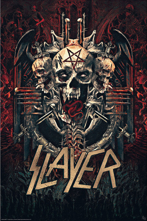 Poster Slayer - Bandas de Rock