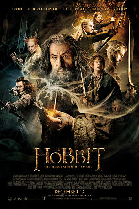 Poster O Hobbit: A Desolação de Smaug - Filmes