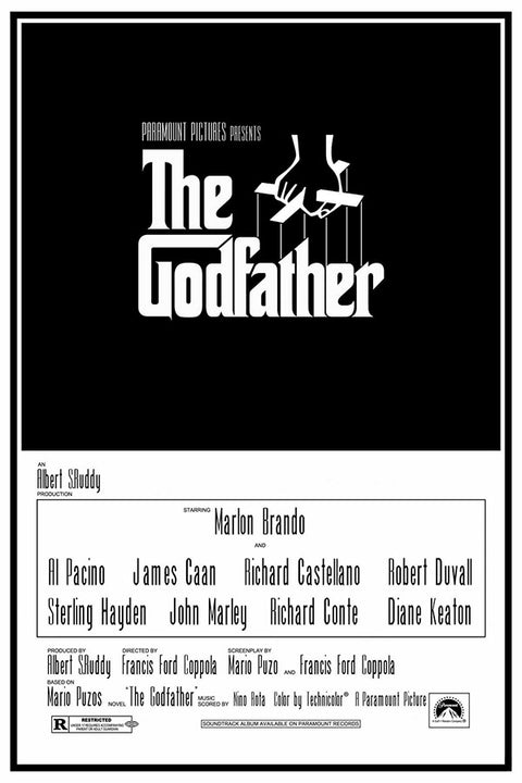 Poster  The Godfather - O Poderoso Chefão - Parte 2 - Filmes de Máfia