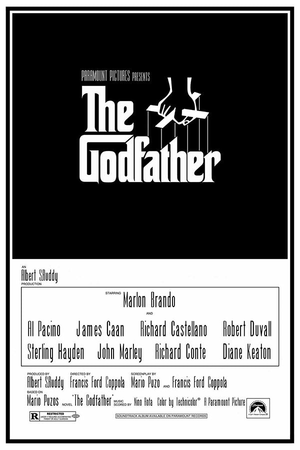 Poster  The Godfather - O Poderoso Chefão - Parte 2 - Filmes de Máfia