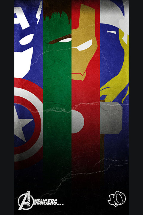 Poster Os Vingadores - The Avengers - Marvel - Filmes