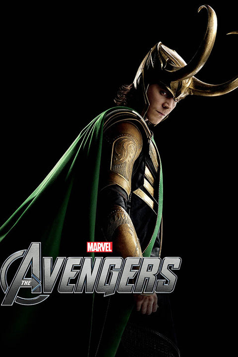 Poster Os Vingadores - The Avengers - Loki - Marvel - Filmes