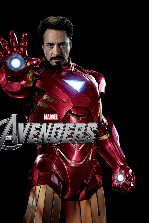 Poster Os Vingadores - The Avengers - Iron Man - Hmem de Ferro - Marvel - Filmes