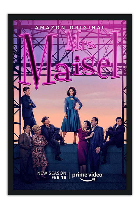 Poster The Marvelous Mrs Maisel - Maravilhosa Sra Maisel - Séries