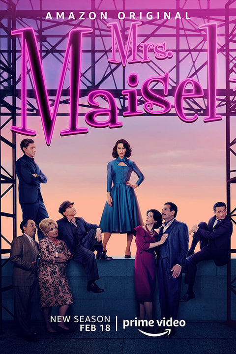 Poster The Marvelous Mrs Maisel - Maravilhosa Sra Maisel - Séries