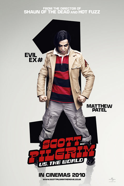 Poster Scott Pilgrim Contra O Mundo - Filmes
