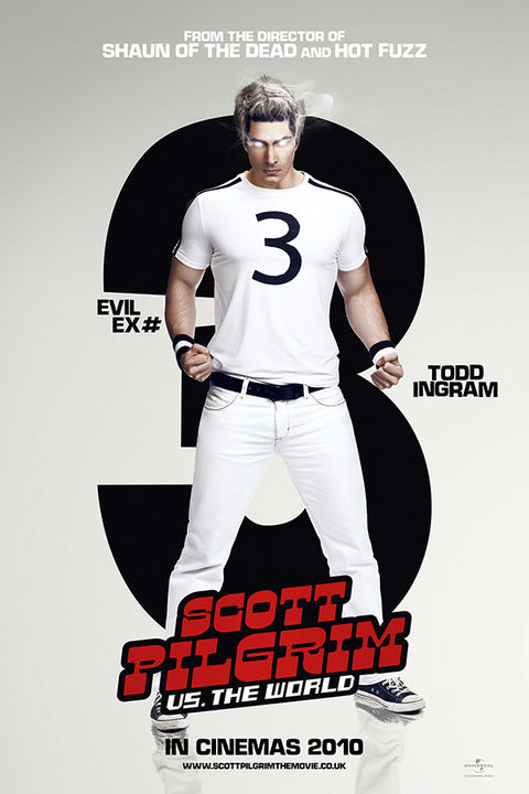 Poster Scott Pilgrim Contra O Mundo - Filmes