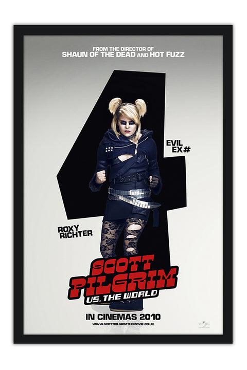 Poster Scott Pilgrim Contra O Mundo - Filmes