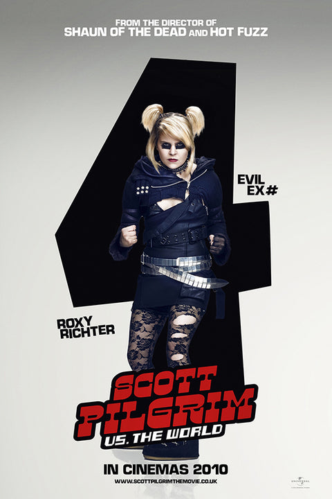 Poster Scott Pilgrim Contra O Mundo - Filmes