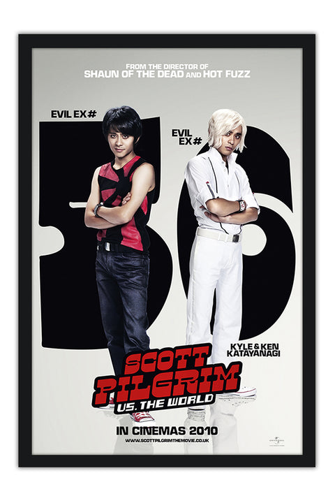 Poster Scott Pilgrim Contra O Mundo - Filmes
