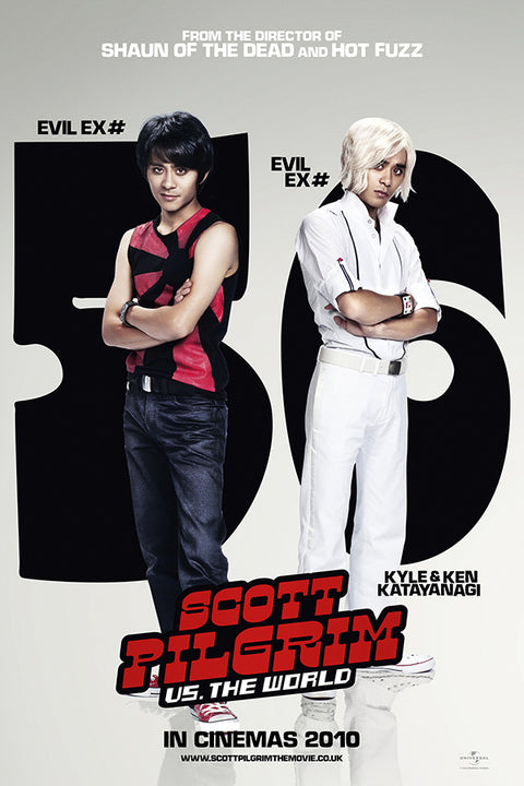 Poster Scott Pilgrim Contra O Mundo - Filmes
