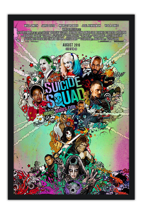 Poster Esquadrão Suicida - Suicide Squad 2016 - Filmes