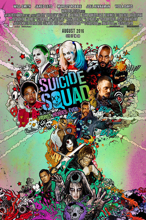 Poster Esquadrão Suicida - Suicide Squad 2016 - Filmes