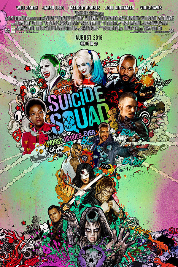 Poster Esquadrão Suicida - Suicide Squad 2016 - Filmes