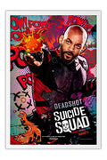 Poster Esquadrão Suicida - Suicide Squad 2016 - Deadshot - Pistoleiro - Filmes