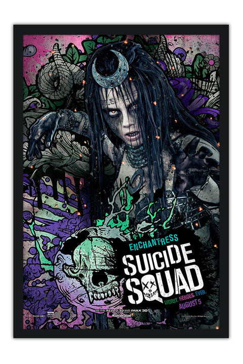 Poster Esquadrão Suicida - Suicide Squad 2016 - Enchantress - Magia - Filmes