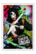 Poster Esquadrão Suicida - Suicide Squad 2016 - Katana - Filmes