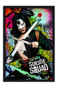 Poster Esquadrão Suicida - Suicide Squad 2016 - Katana - Filmes