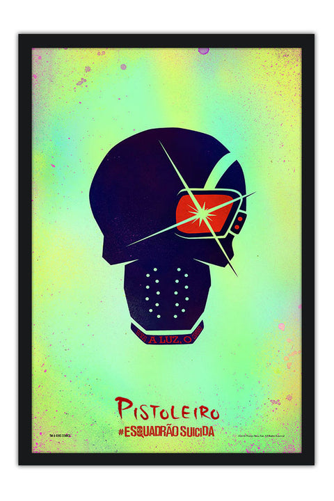 Poster Esquadrão Suicida - Suicide Squad 2016 - Deadshot - Pistoleiro - Filmes