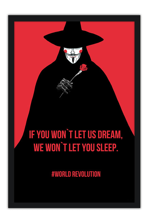 Poster  V de Vingança - Anonymous - Filmes