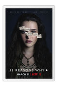 Poster 13 Reasons Why - Séries
