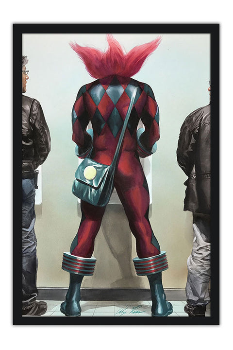 Poster Astro City - Alex Ross - Comics - Quadrinhos - Hq