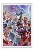 Poster Thor - Alex Ross - Comics - Quadrinhos - Hq