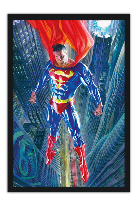 Poster Super Homem - Superman - Alex Ross - Comics - Quadrinhos - Hq
