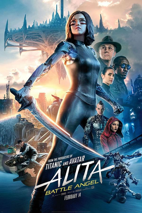 Poster Alita - Battle Angel - Anjo de Combate - Filmes