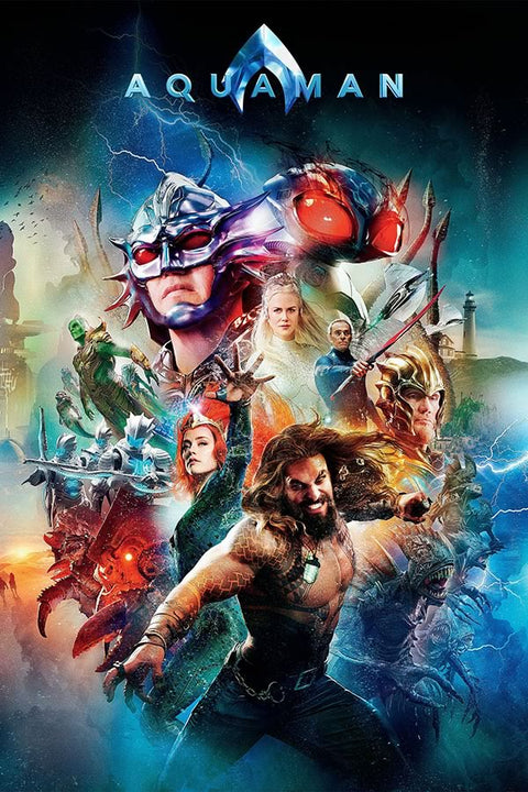Poster Aquaman - Jason Momoa - Filmes