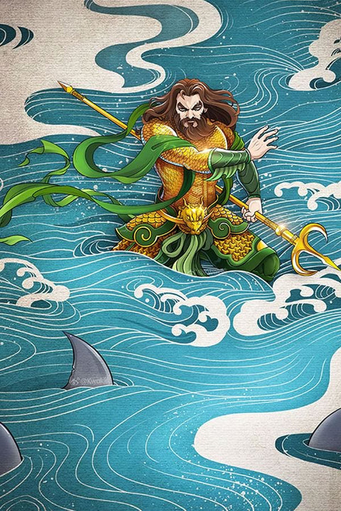 Poster Aquaman - Jason Momoa - Filmes