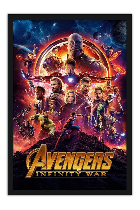 Poster  Avengers Infinity War - Vingadores Guerra Infinita - Filmes