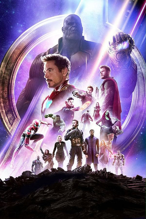 Poster Avengers Infinity War - Vingadores Guerra Infinita - Filmes