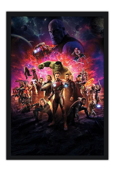 Poster Avengers Infinity War - Vingadores Guerra Infinita - Filmes