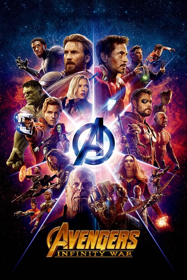 Poster Avengers Infinity War - Vingadores Guerra Infinita - Filmes