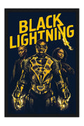 Poster Black Lightning Raio Negro - Séries