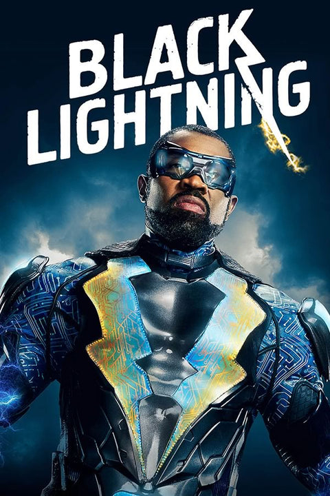 Poster Black Lightning Raio Negro - Séries