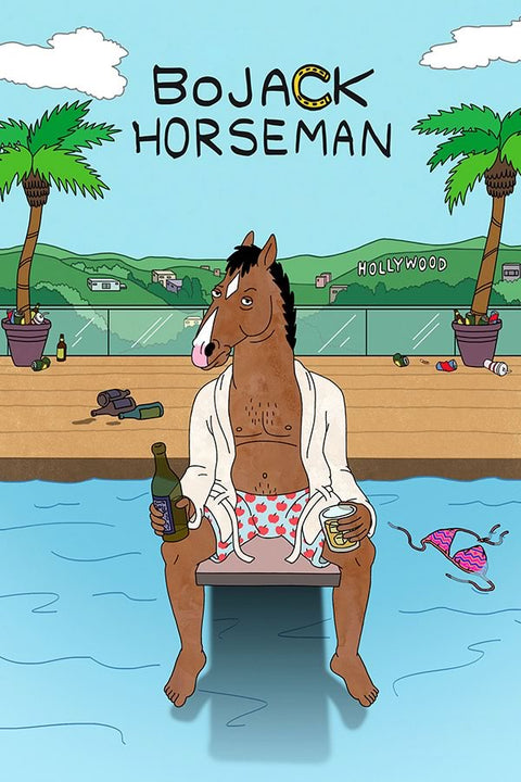 Poster Bojack Horseman - Animação - Séries