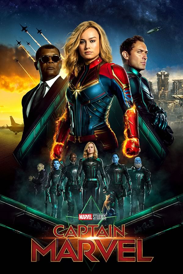 Poster Capitã Marvel - Filmes