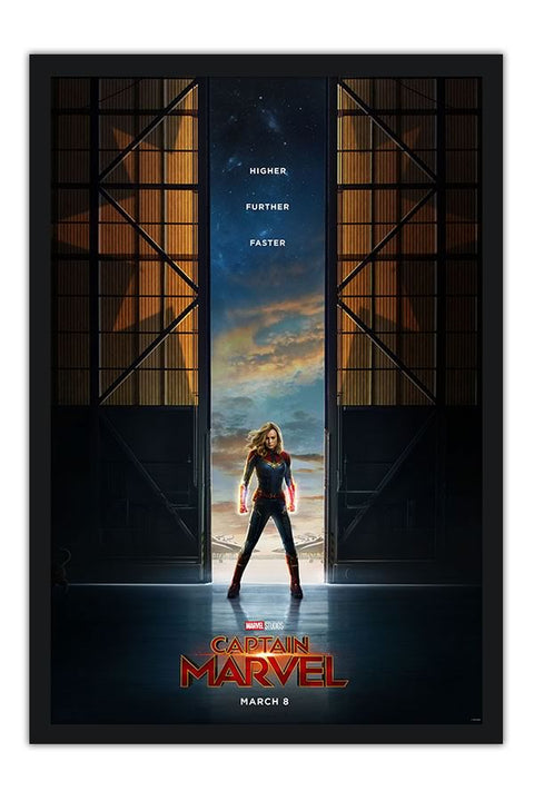 Poster Capitã Marvel - Filmes