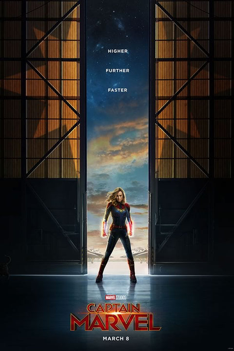 Poster Capitã Marvel - Filmes